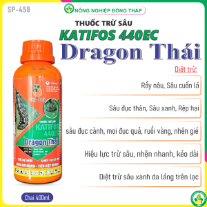 Thuốc Trừ Sâu PRO GGO 440EC Hiệu Dragon – Rầy nâu Sâu cuốn lá Sâu đục thân Sâu xanh Rệp hại (Chai 450ml) Kiểm Soát Sâu Bọ Trong Nông Nghiệp - Lazada