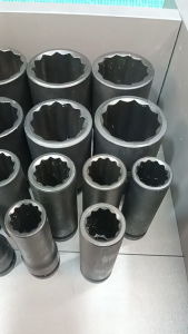 ลูกบล็อกยาว บล็อกลม 1/2"(4หุน) 12 เหลี่ยม (IMPACT SOCKET) เบอร์ 8 - 41 มม. ขายแยกเบอร์