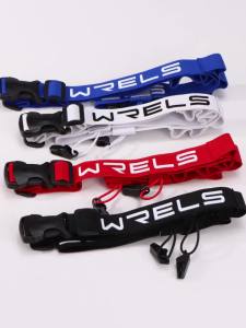 WRELS Race Number Belt Lightweight Number Strap Elastic Marathon Race Number Belt Stretch-Fit Breathable Triathlon Race Belt