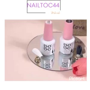 Sơn Gel Bobo Màu Trắng Màu Đen Lên Chuẩn Màu Dung Tích 15ml