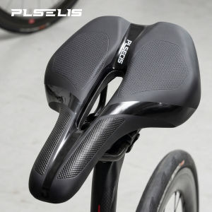 plselis Road bike cushion mountain bike saddle hollow and breathable ergonomic design aerodynamic design