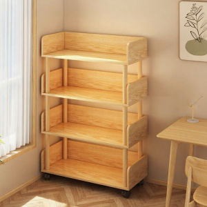 ZHUOHE | Movable Wall Shelf With Wheels