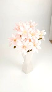 Dekorasi Ruangan Murah dengan Lily Tangkai Panjang