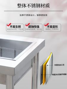 Commercial Breading Station Full Set for Burger Shops Fried Chicken Fruit Powder Basin Specialized Marinating Machine Burger Maker