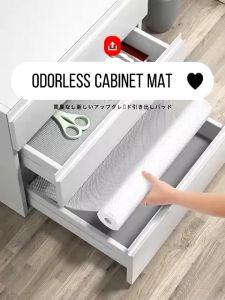 EVA Drawer Mat Waterproof Cabinet Liner Mat Non-Slip Table Cover Mat Household Refrigerator Pad Moisture-proof Oil Resistant Kitchen Table Wardrobe Dustproof Shelf Mat Placemat