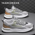 Yearcon Men's Running Shoes Breathable Mesh Thin Style Sporty Low Cut Synthetic Leather And Fabric Upgraded Spring 2024. 