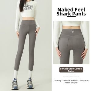 LangSha | High Waist Tummy Control Buttocks Lifting Tight Fitting Pants Thick Leggings