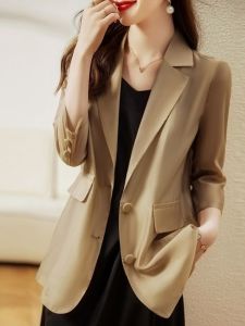 Slim Fit Casual Style Womens Summer New Fashion Sun Protection Light Weight Coat Long Sleeve Commute Korean Version Coat