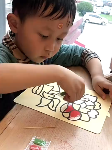 DIY XL Sand DrawingSet Children Coloring Sand Painting Crafts Art Early Educational Learning Toys