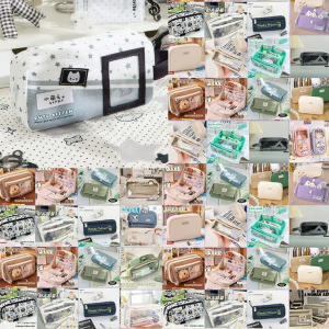 TONGHUI | High Capacity & Stylish Student Pencil Case