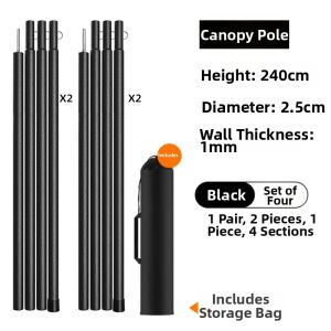 Outdoor Canopy Support Poles