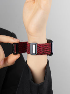 CRAFTSMAN DAI | Wristband Compatible Multiple Watch Models Nylon Woven Creative Magnetic Year-End Red Summer