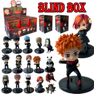 Bandai | Jujutsu Kaisen 9cm Figure Q Version Satoru Gojo Itadori Yuji Nobara Megumi Collection Character Ornaments Birthday Gift