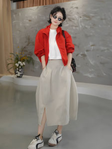 YINGDAI | Spring/Summer New Korean Style High Waist A-Line Skirt