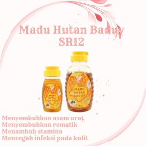 Madu Hutan Baduy  Sr12 Ori Madu Asli Murni Buat Sakit Asam Lambung Pomil Dan Untuk Kesehatan Imun Tubuh