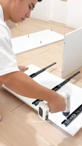 Cream Style Dining Cabinet Modern And Simple French Woven Solid Wood Shelf Can Be Used For Kitchen And Living Room Storage Cabinets