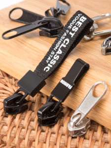 DIY Sewing Materials: Nylon Zipper Head Accessories & Double Sided Flocking Fabric