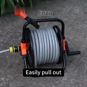 Kink Resistant Sewer Jetter Kit Pressure Washer Drain Cleaner Hose Kit 1/4 Inch NPT Corner Rotating