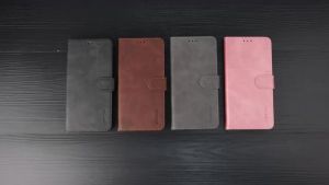 Faux Leather Phone Case for IPhone 17e 16 15 14 13 12 11Pro Max Mini Pro Plus Kickstand Magnetic Buckle Multi-slot Phone Cover