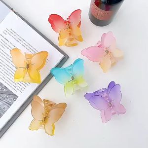 Kẹp tóc hình cánh bướm đủ màu thời trang phong cách Hàn Quốc