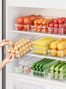 XUNHUAI | Transparent Food Grade Drawer Storage Box For Fresh Preservation