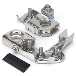 BT4Z-14450-SD Car Positive & Negative Battery Terminal Clamp F-450 For Chevy Silverado 1500 2500 For Ford Super Duty F-250 F-350