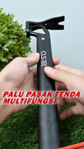 Palu Pasak Tenda Tent Hammer Aluminium Aloy Handle Stainless Steel Hammer Head CLS