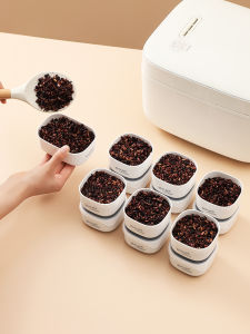 Food Grade Microwave Safe Rice Storage Box Bulk Buying Porridge Storage Case Freezer Use Daily Utensils Antibacterial Feature