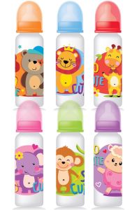 ขวดนมแพ็ค6 ขวดนมยกแพ็คขนาด8ออนซ์ ขวดนมคละลายฟรีจุกไซส์Mทุกขวดค่ะ ขวดนมยกแพ็คคละลาย (สินค้าพร้อมส่งค่ะ)