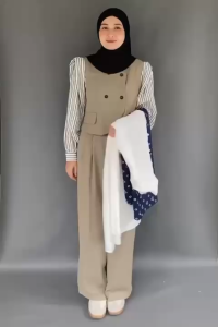 SELARAS SERIES - Rok Lilit Batik Modern  Kekinian Terbaru By Wahdani