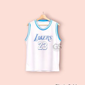 Jersey Basket K0B3 BRY4NT L4 L4K3R5 NO #24 Jersey Kaos Bakset Pria Dan Wanita