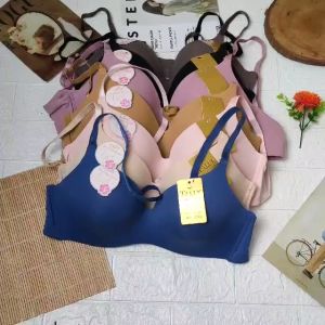 Seamless Bra Tanpa Kawat Tally 1883 34-38 Cup B-C Push Up Bra Tanpa Kawat Seamless Licin Cup Full Bra Seamless