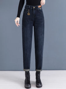 Loose High Waist Dad Jeans Womens Spring Autumn New Style 2025 Black Straight Leg Denim Pants Fashionable All-Match Casual Jeans