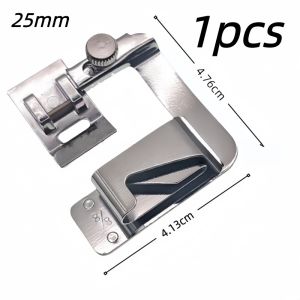 13mm/19mm/25mm Zinc Alloy Sewing Machine Presser Foot Rolling Foot Set Suitable for Brother Singer Janome Sewing Accessory Tools