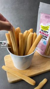 ขนมขาไก่รสซอสกระเทียม 1 ห่อ - เอกชัยสาลี่สุพรรณ ของ 1 ชุด