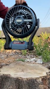 MASARU รุ่น SCFP-900 พัดลมไร้สาย 20V พัดลมแบตเตอรี่ พัดลม 12 นิ้ว ปรับแรงลมได้ 3 ระดับ มีไฟ LED ส่องสว่าง พัดลมพกพา พัดลมแคมป์ปิ้ง แบตเตอรี่ PT-Series