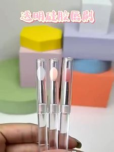 5 PCS Silicone lip brush lipstick brush application stick makeup cotton stick
