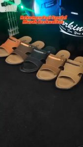 Sandal Selop Pria Casual Terbaru Fashion Sendal Jepit Code M Size 39 - 43