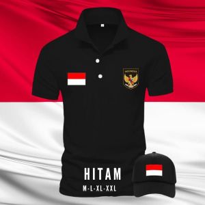 BONUS TOPI Kaos Polo Shirt Tshirt Baju Kerah Distro Pria Kemerdekaan Indonesia 78 Baju Kerah Hut RI 78 Baju 17 Agustus 2023 Kaos Kerah T Shirt Dirgahayu RI ke 78 Kaos Kemerdekaan Indonesia Anak Dewasa Lengan Panjang 78 Kaos HUT RI Ke 78 Anak Dewasa Jumbo