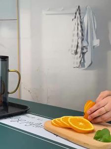 JeDa ถ้วยแก้วน้ำ เยือกน้ำแก้วมีฝาพลาสติก  kettle water cup