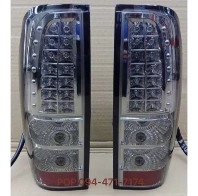 ไฟท้ายดีแมค dmax Dmax led ไฟท้ายแต่ง ดีแมค ISUZU D-MAX LED ปี2006-2011 DEPO สี SMOKE