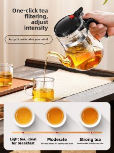 YONGLE | Heat Resistant Infuser Tea Pot