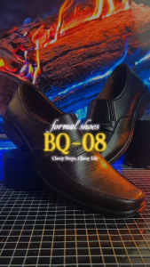 Sepatu Pantofel Pria Kulit Kerja Kantor Model Slip On BQ-08 Sepatu Kerja Pria