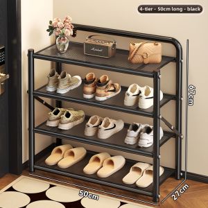 Multi-Layer Foldable Economical Entry Shoe Rack