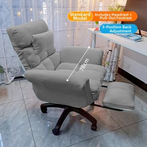 FEIZHU | Comfortable Home Office Swivel Chair suitable for Long Sitting in Study Bedroom and Gaming