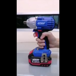 AKAIDO Brushless Cordless Impact Wrench 500 N.M Powerful Impact Wrench Auto Workshop Industrial Use 1/2" Internal Hexagon