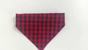 Classic Plaid Adjustable Pet Dog Bandana Collar Triangle Bib Scarf for Small to Medium Dogs And Cats Pet Neck Scarf Accessory