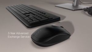 Dell Wireless Keyboard and Mouse KM3322W (Black)