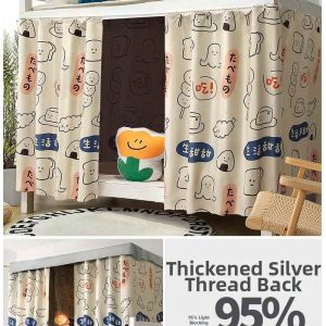 Extra-thick Strong Light Blocking Curtains