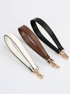Black Single Shoulder Bag Strap Replacement Accessory Wide Strap Suitable for Handbag Short Strap Underarm Bag Shoulder Strap